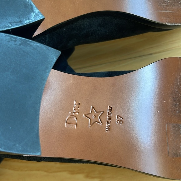 Dior thigh-high suede over the knee boots - Picture 11 of 11